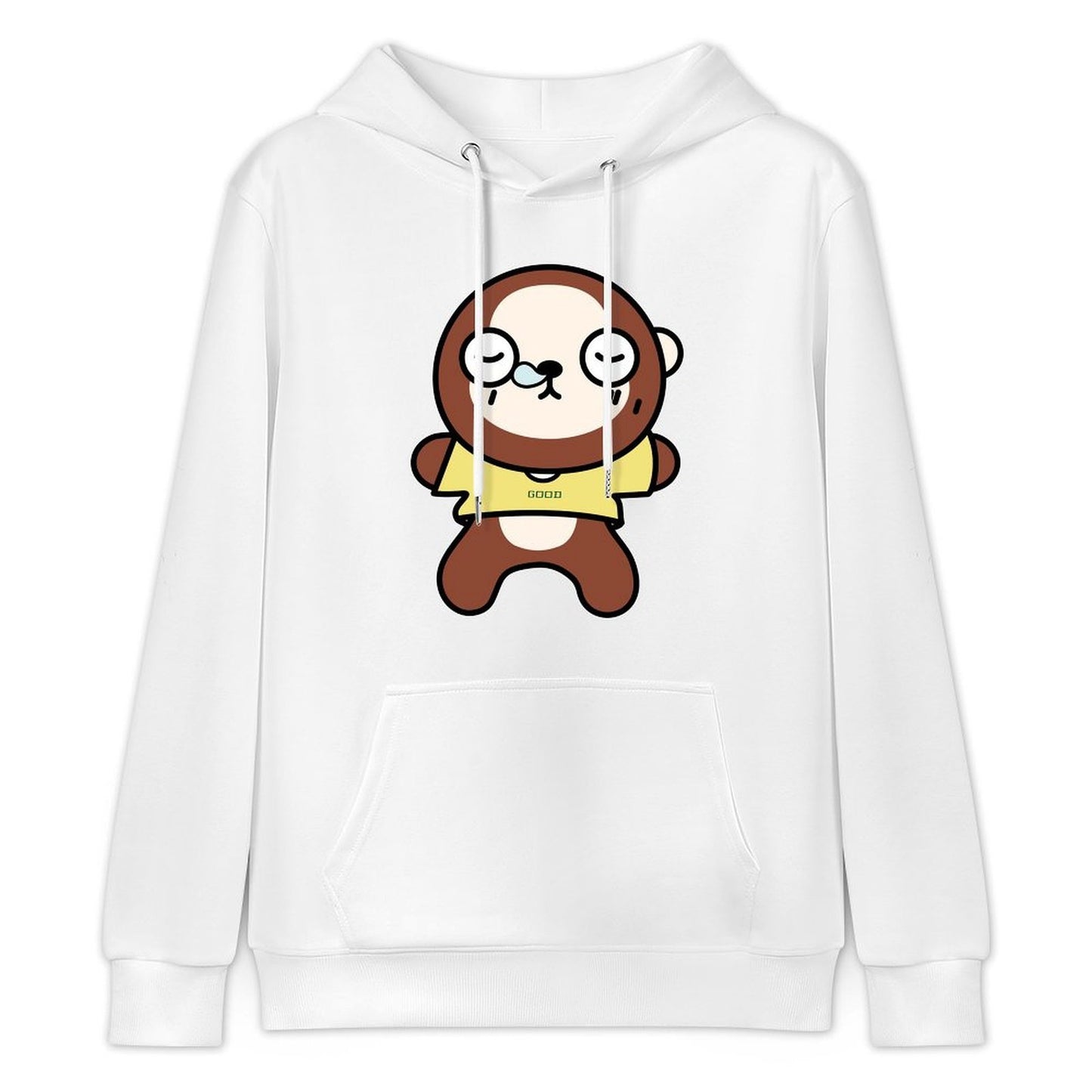 Shrink-Resistant Printing Front Graphic Hoodies