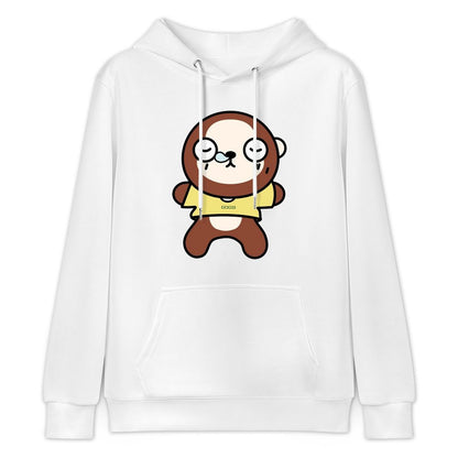 Shrink-Resistant Printing Front Graphic Hoodies