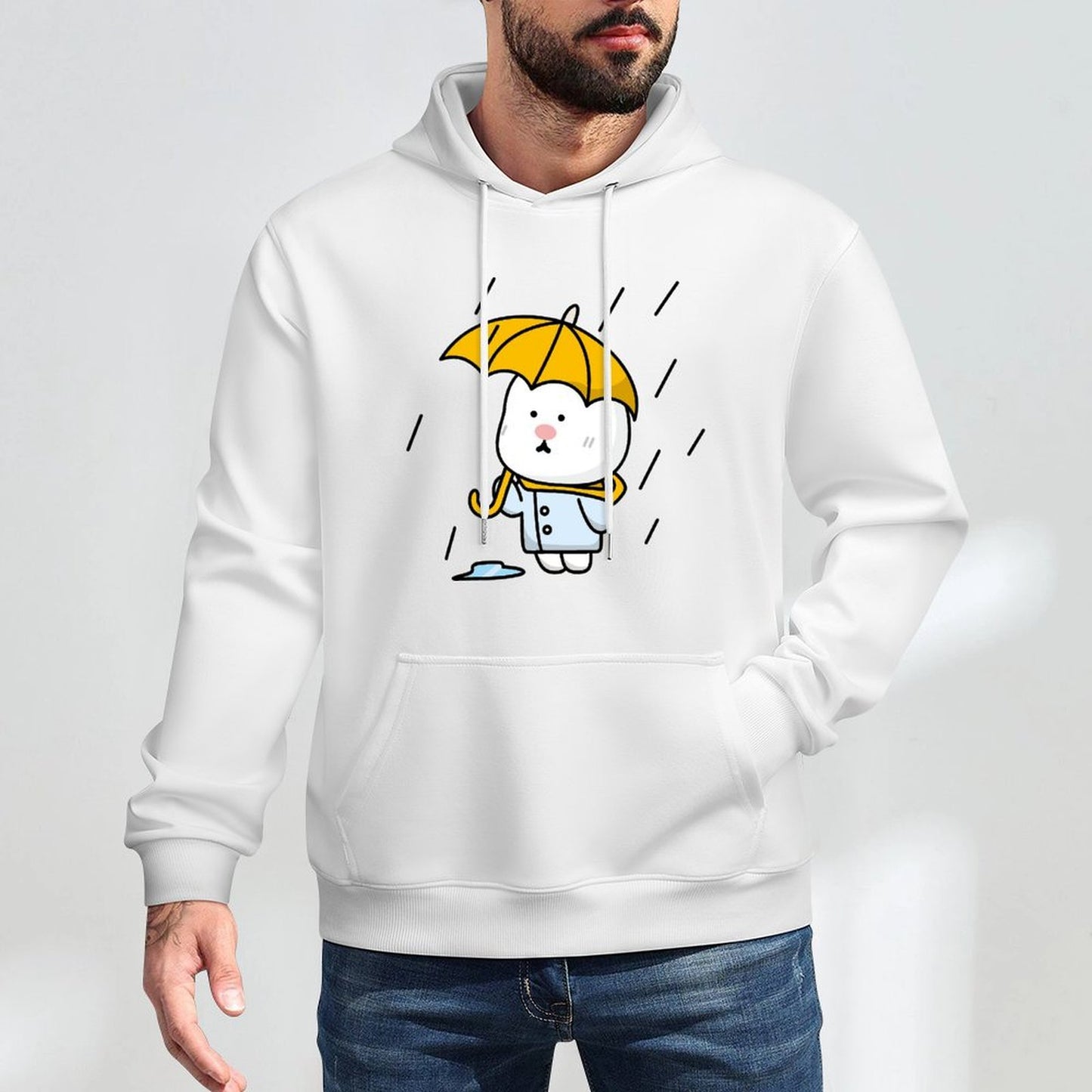 RegularFit SoftWear Front Graphic Hoodies