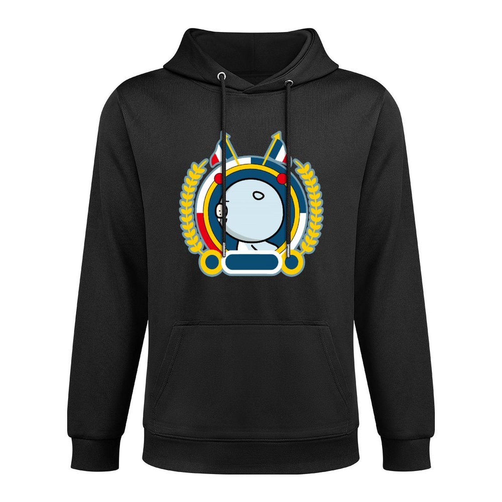 Soft-Touch EssentialFit Front Graphic Hoodies