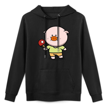 Crew Neck Printed Front Graphic Hoodies