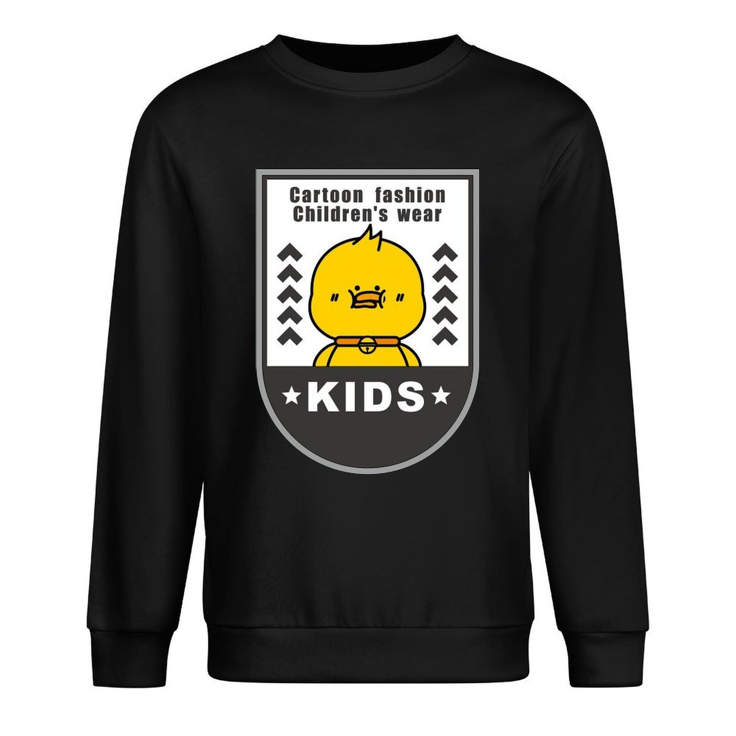 Front Patterned Long Sleeve TopEveryday Comfort