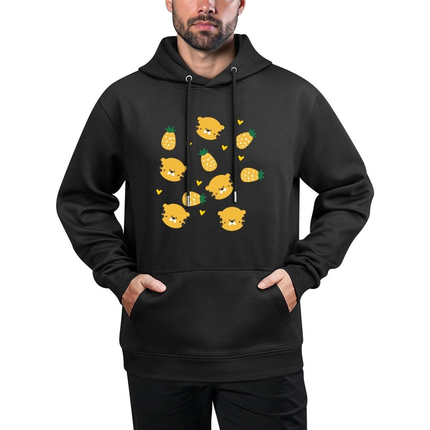IPBR 250g Hooded Pocket Sweatshirt Front GraphicMen's Hooded  Sweatshirt4000677