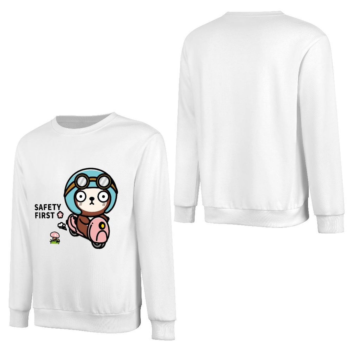 Front Patterned Long Sleeve TopSeamless Series