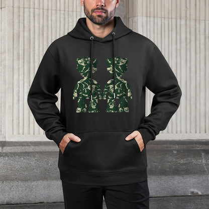 IPIB 250g Hooded Pocket Sweatshirt Front GraphicMen's Hooded  Sweatshirt6000083-4