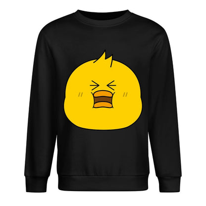 Front Patterned Long Sleeve TopComfortFit EverydayTee