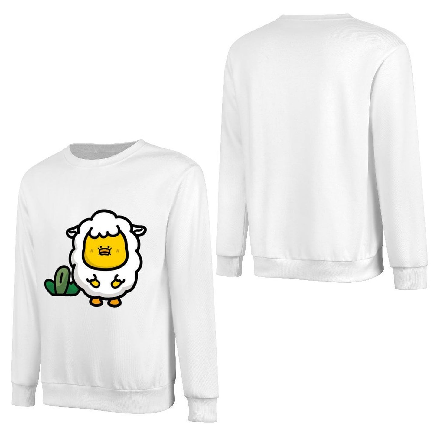 Front Patterned Long Sleeve TopMen¡¯s / Women¡¯s / Youth Clean