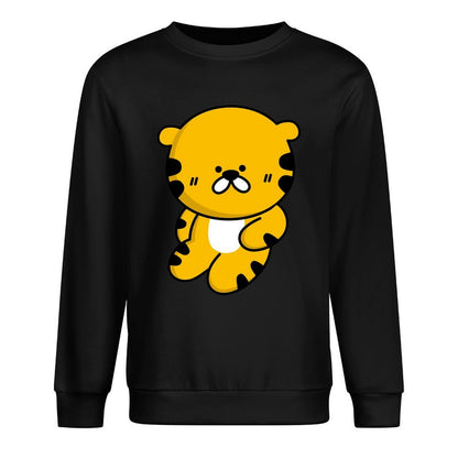 Front Patterned Long Sleeve TopSmooth BasicSeries