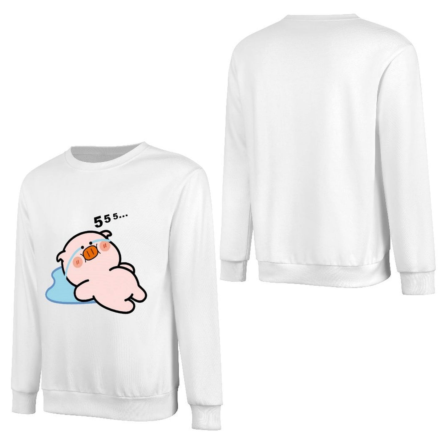 Front Patterned Long Sleeve TopHeat-Transfer Weekend