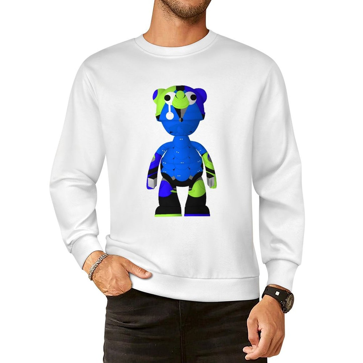 Long Sleeve With Front Pattern Vintage