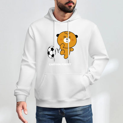 Performance Simple Front Graphic Hoodies