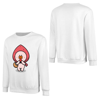 Front Patterned Long Sleeve TopFitted Batch-Printed