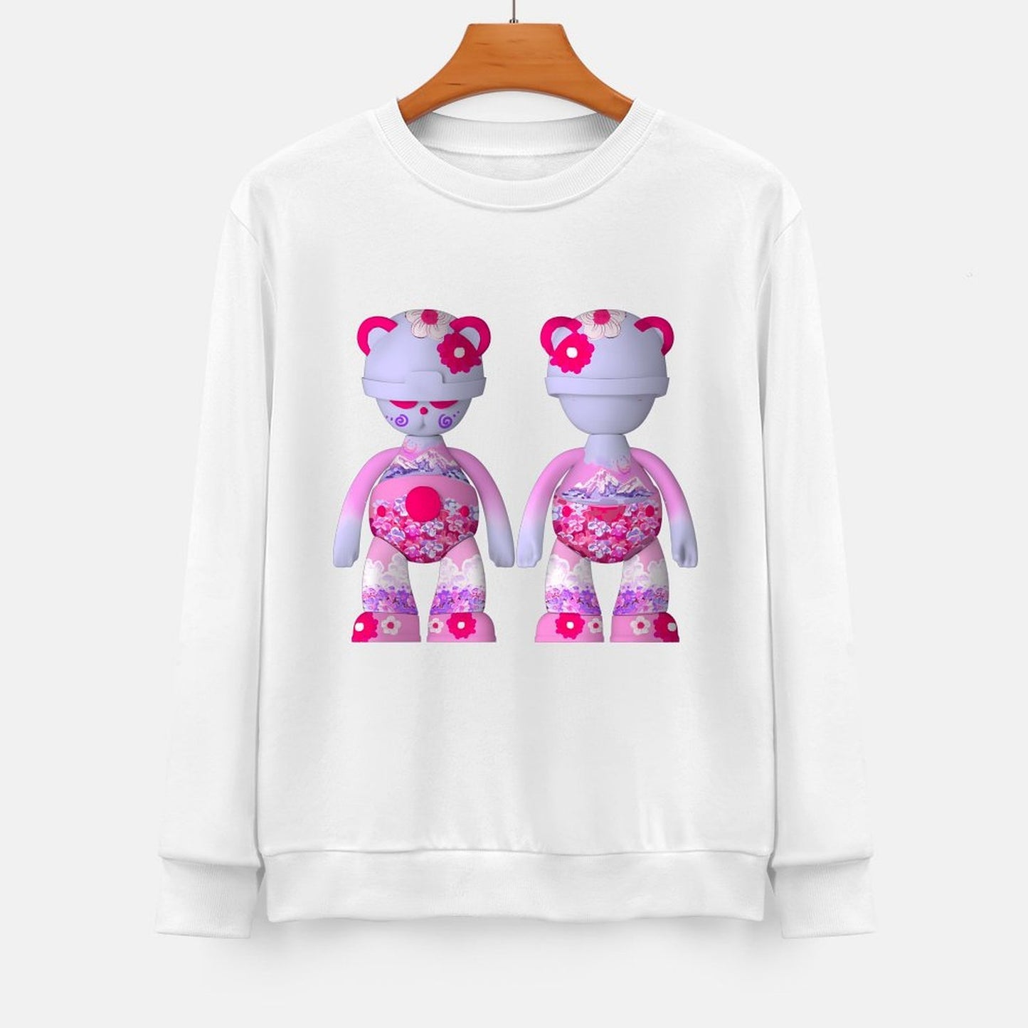 Long Sleeve With Front PatternMinimal DailyFit