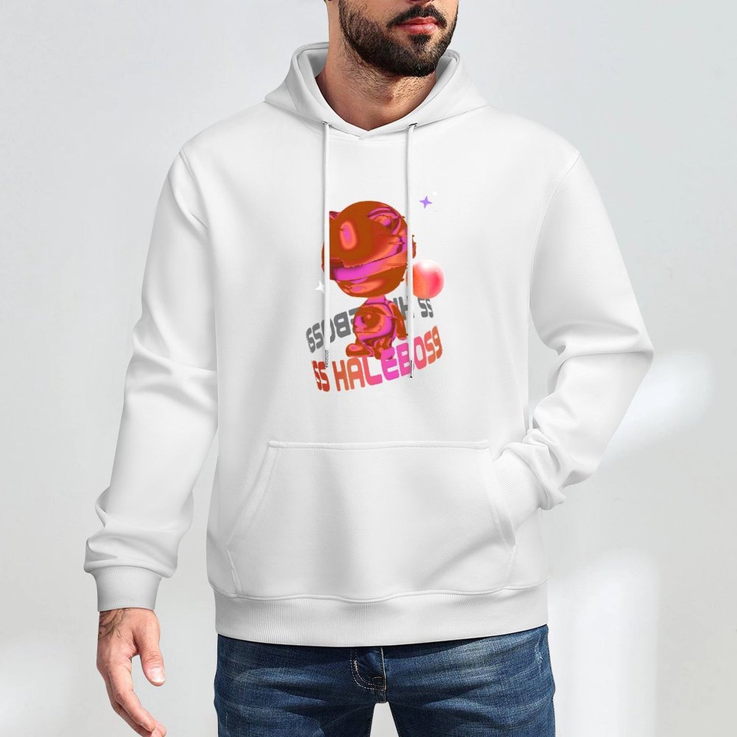 Hoodie Front PatternTrueComfort Premium Finish