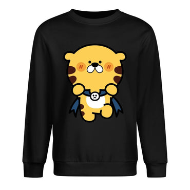 Front Patterned Long Sleeve TopPureStyle AllDay