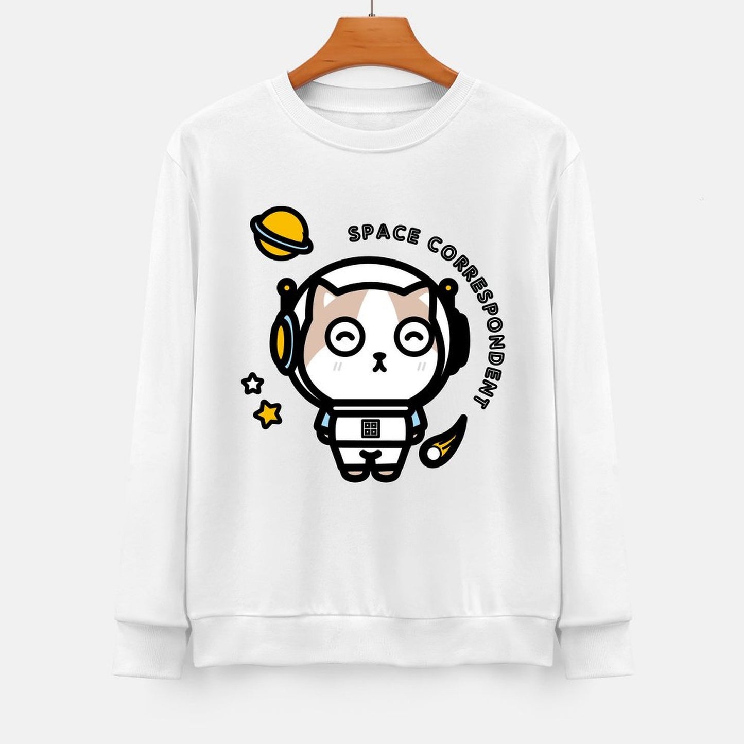 Front Patterned Long Sleeve TopEasyStyle Durable