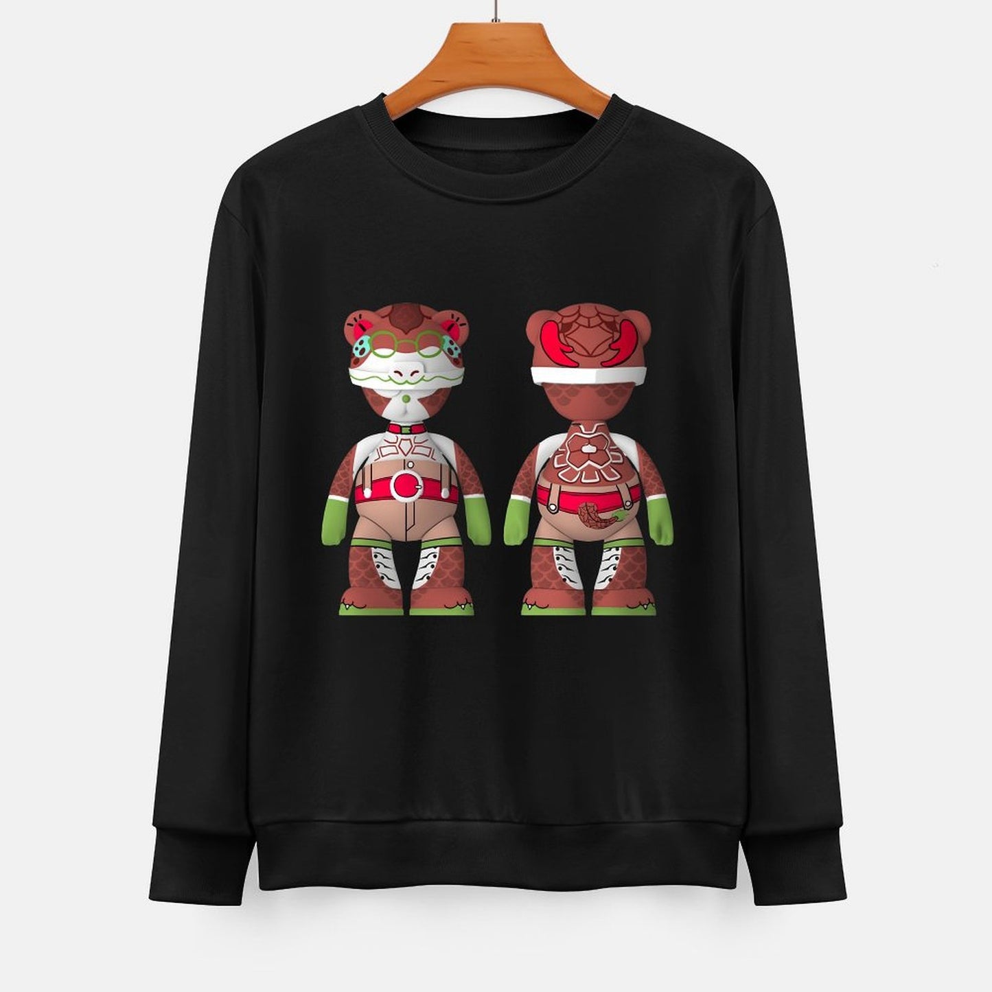 IPIB 250g Crew Neck Long Sleeve Sweatshirt Front GraphicCrew Neck Long Sleeve Sweatshirt6000075-1