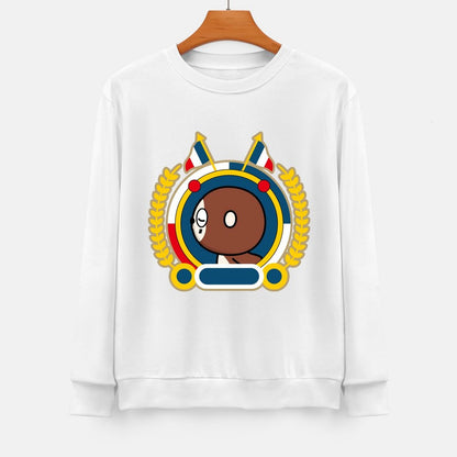 Front Patterned Long Sleeve TopFresh CoreLine