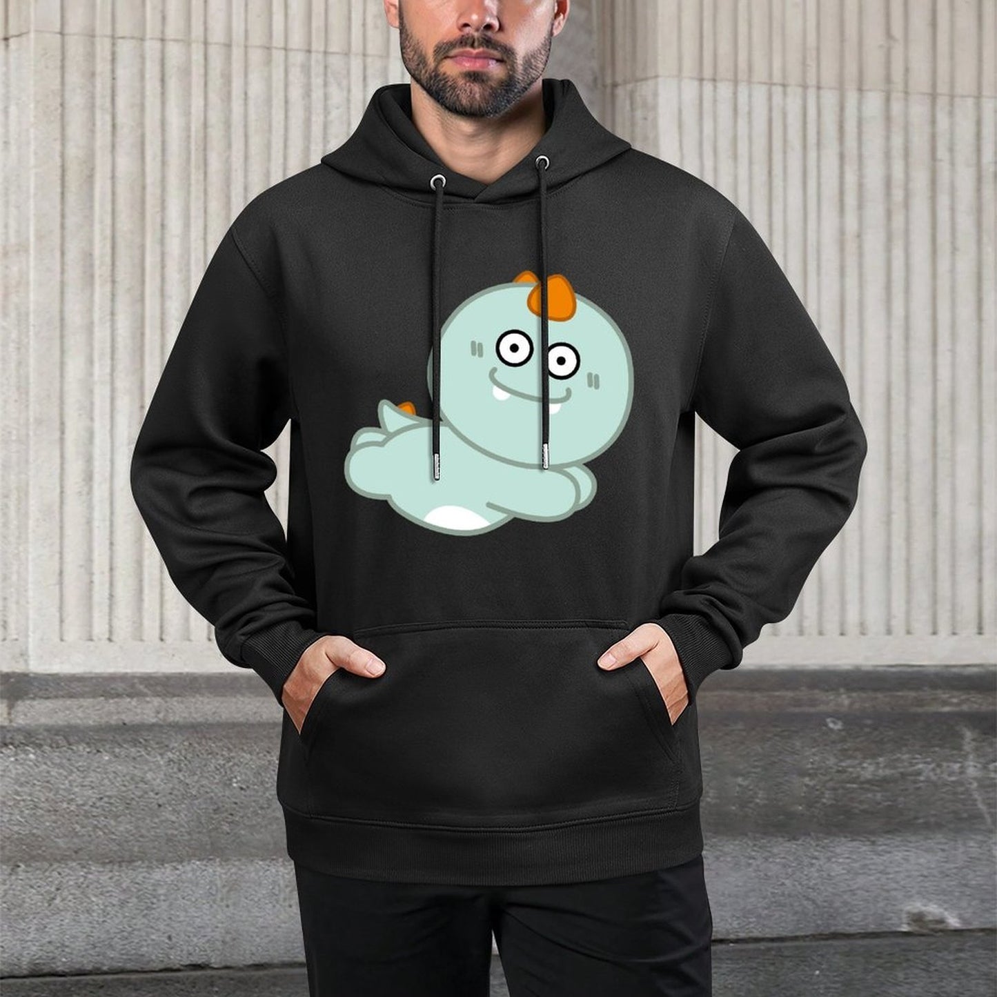 LooseFit RegularFit Front Graphic Hoodies