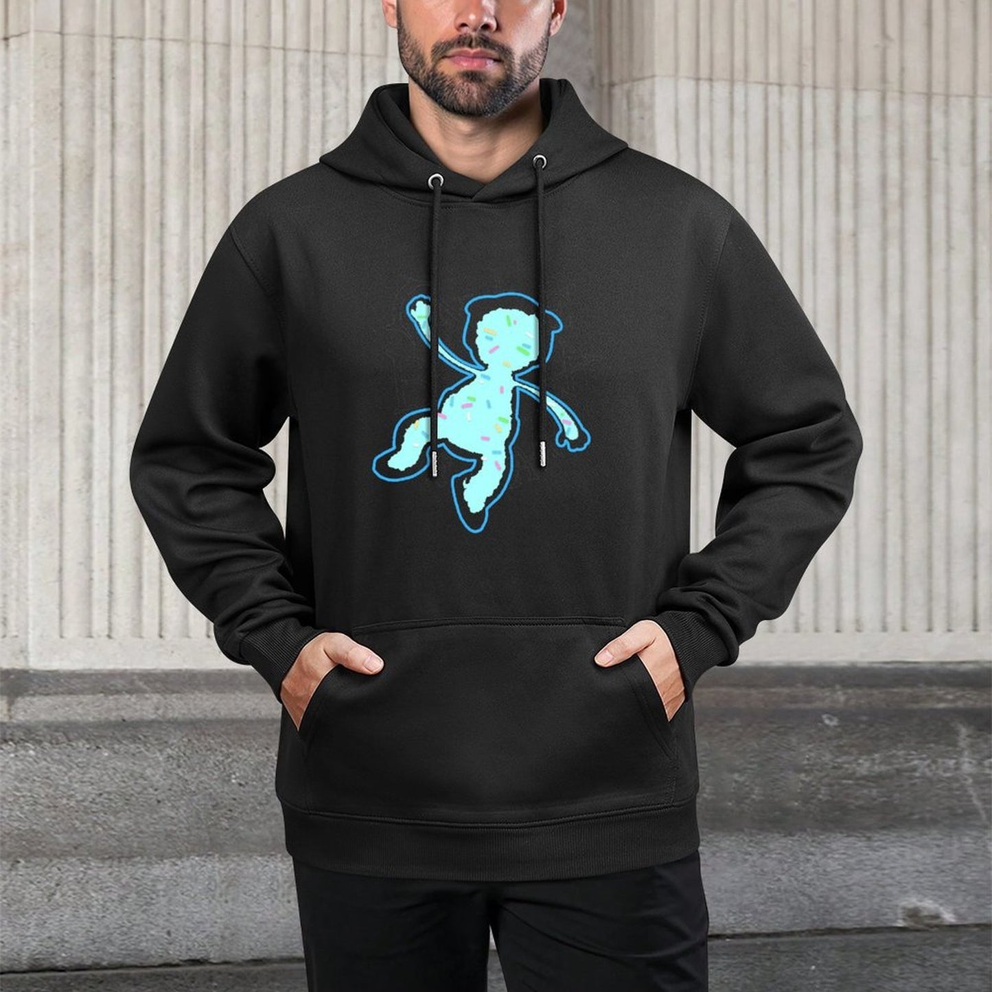 Hoodie Front PatternPrinting Sharp