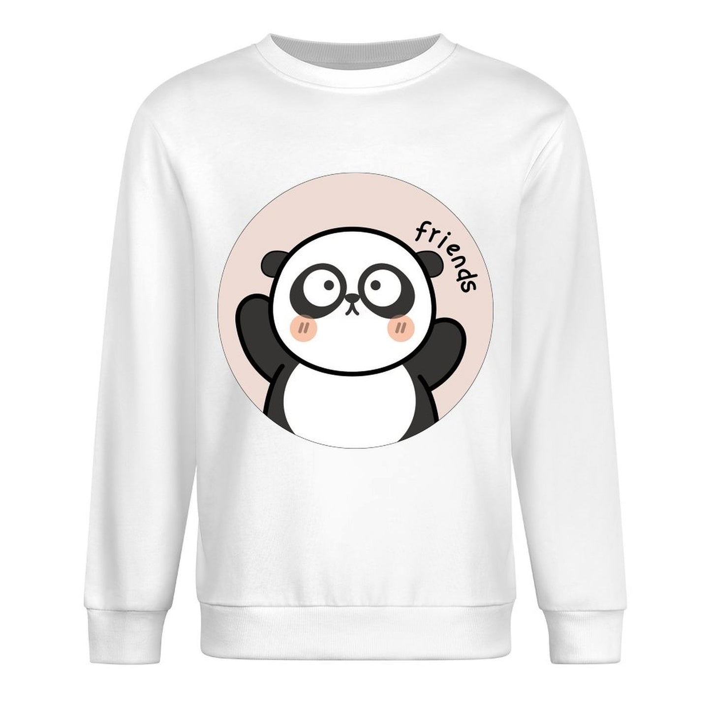 Front Patterned Long Sleeve TopVibrant Colors Clean Edges