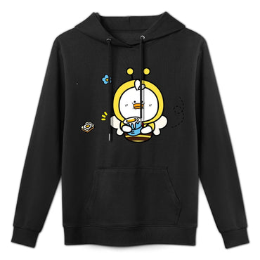 Soft-Touch Lightweight Front Graphic Hoodies