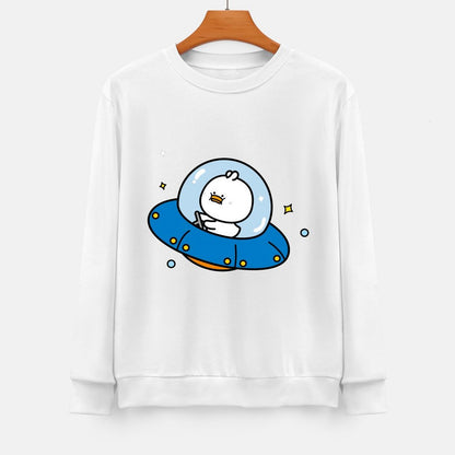 Front Patterned Long Sleeve TopOutdoor DailyFit