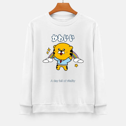 Front Patterned Long Sleeve TopMade-to-Order Pure