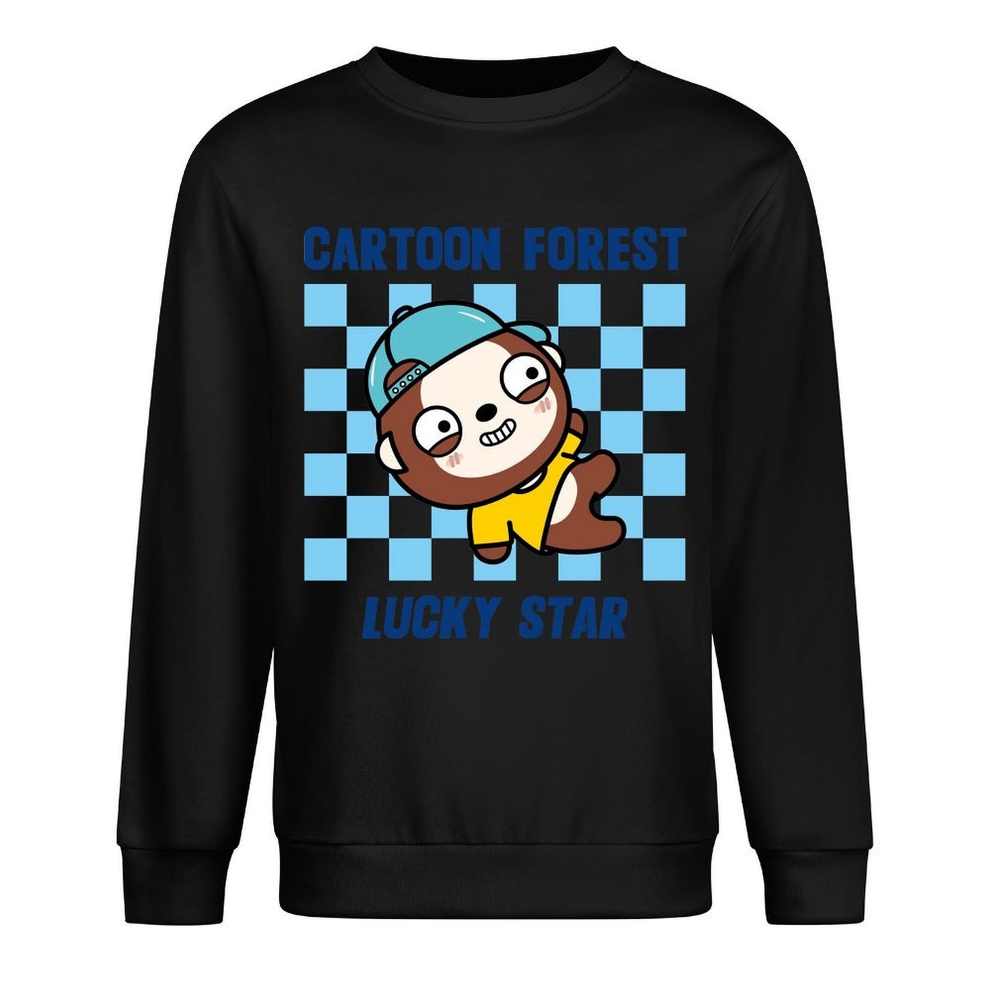 Front Patterned Long Sleeve TopClean EasyStyle