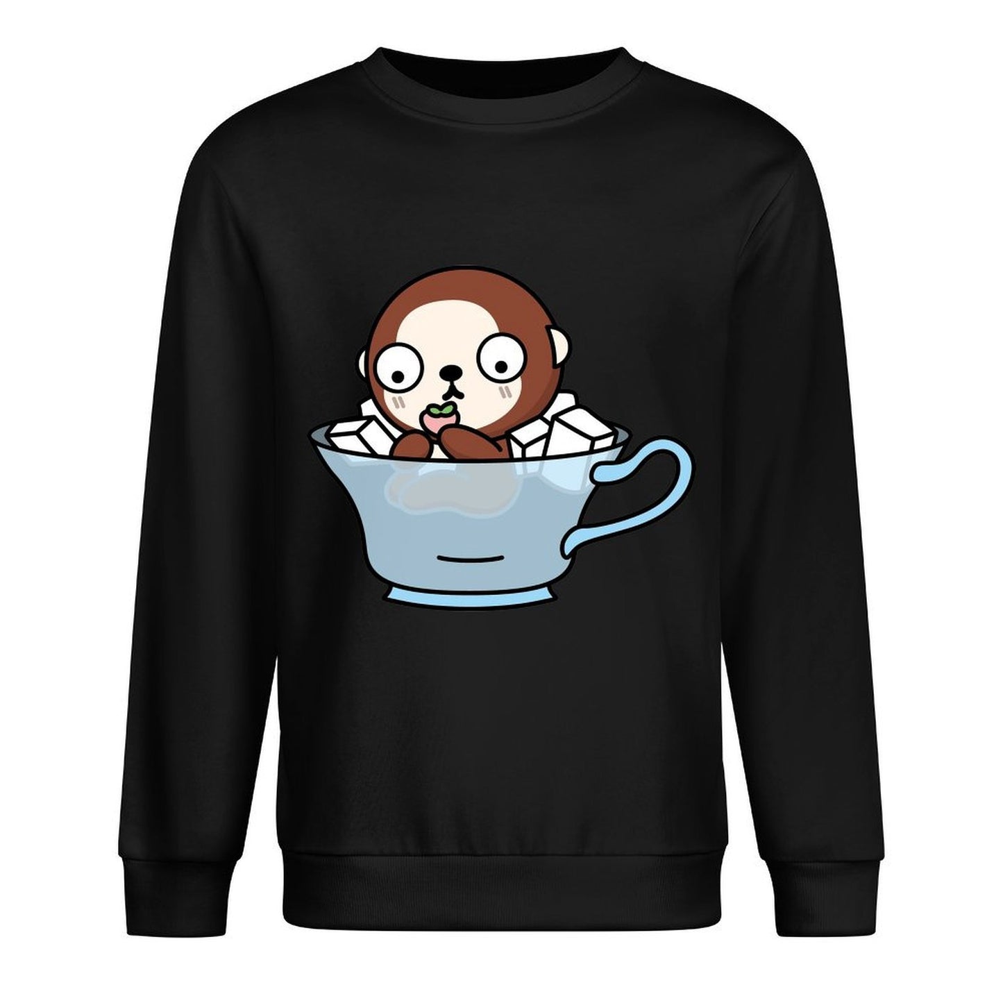 Front Patterned Long Sleeve TopTrueStyle Urban