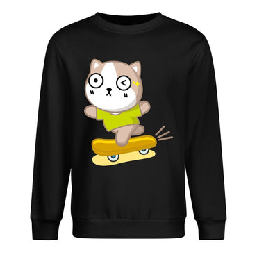 Front Patterned Long Sleeve TopActive Minimal