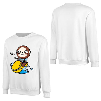 Front Patterned Long Sleeve TopActive Wrinkle-Free