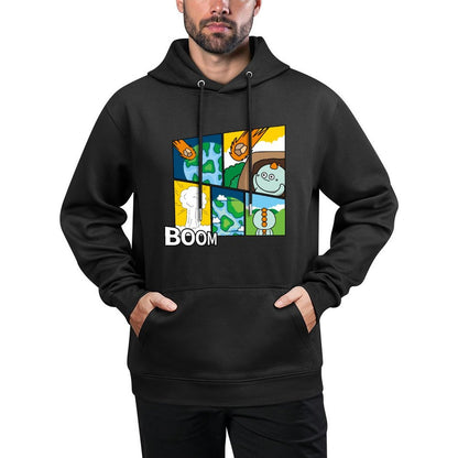 Minimalist Active Front Graphic Hoodies