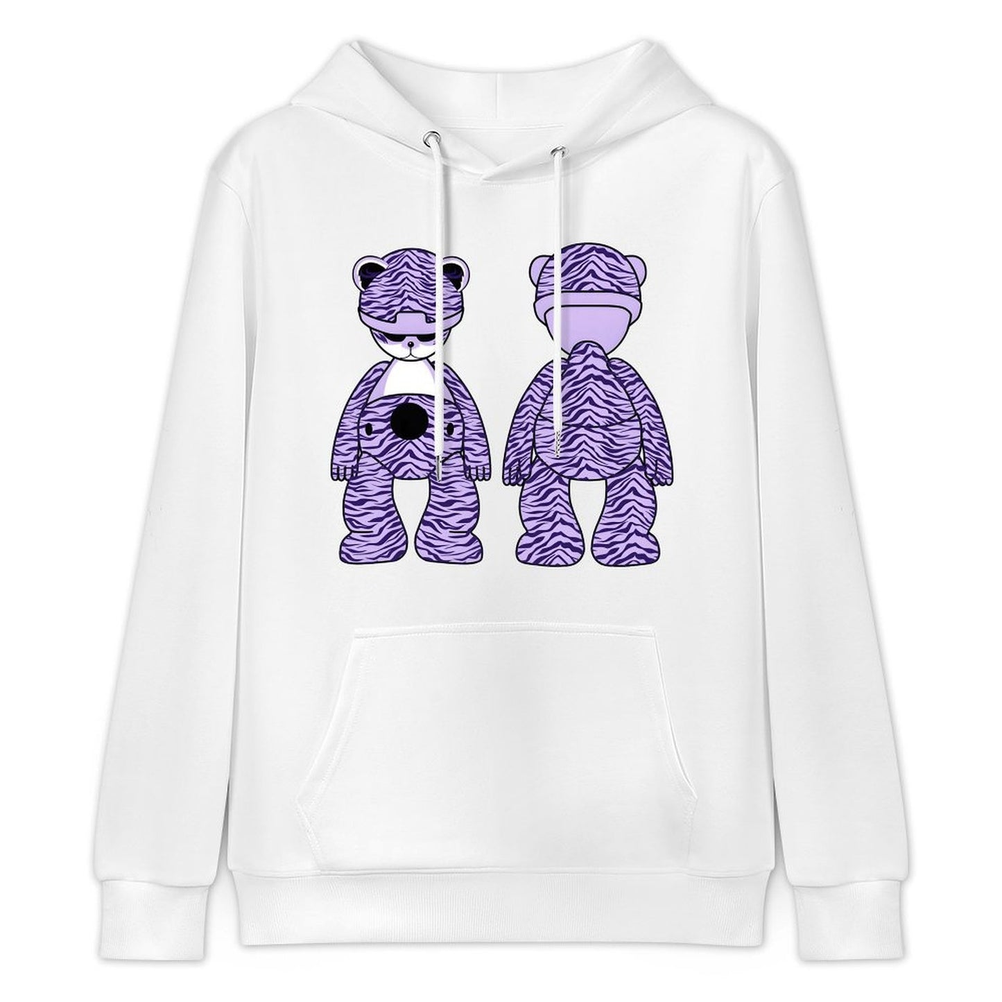 Hoodie Front PatternClassic Fit Vibrant Colors