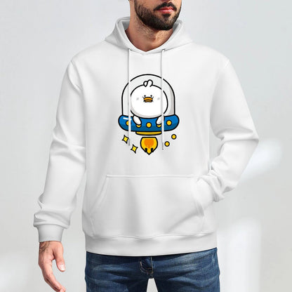 Casual Comfort Front Graphic Hoodies