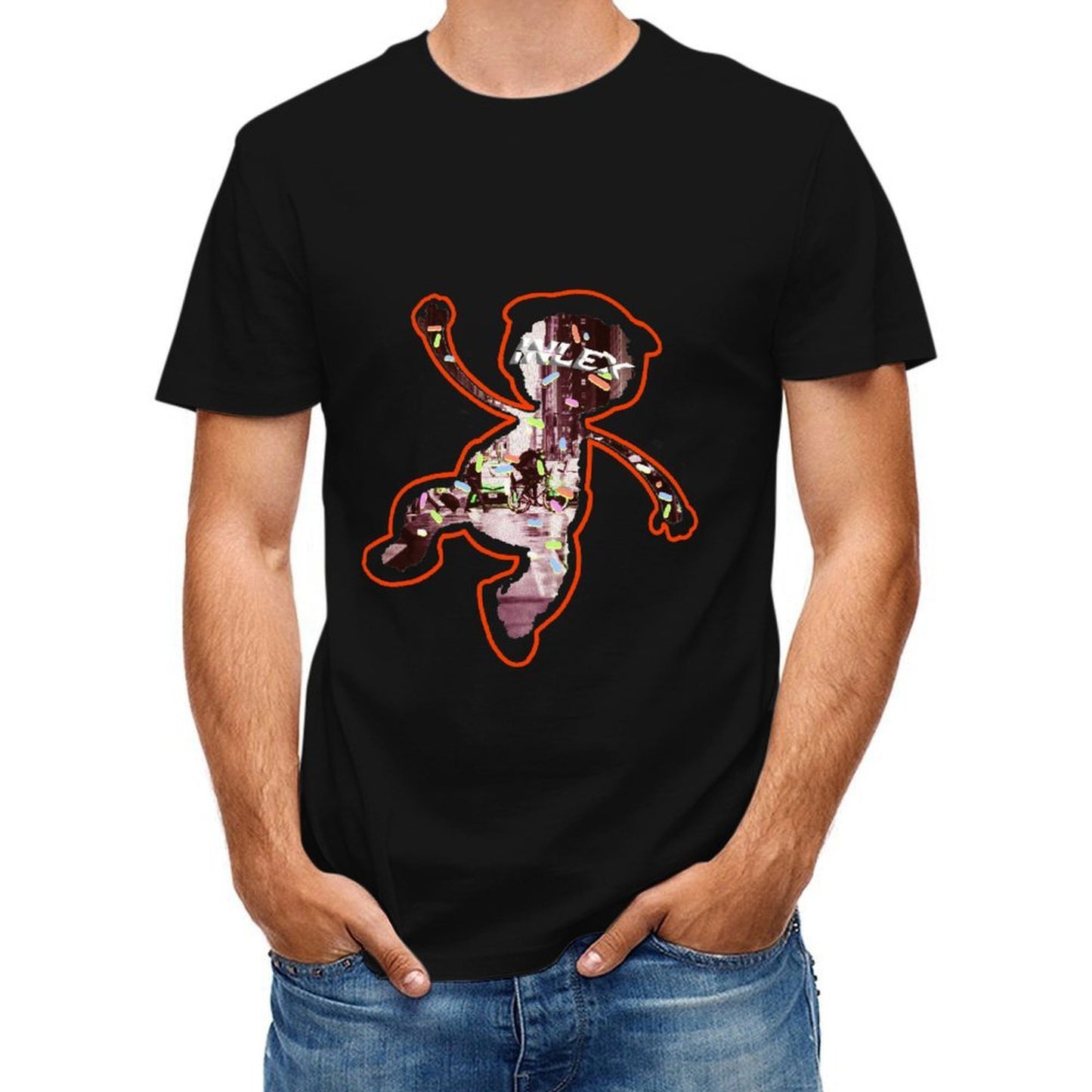Inlex Bear T-shirtsNatural Breathable T-Shirt