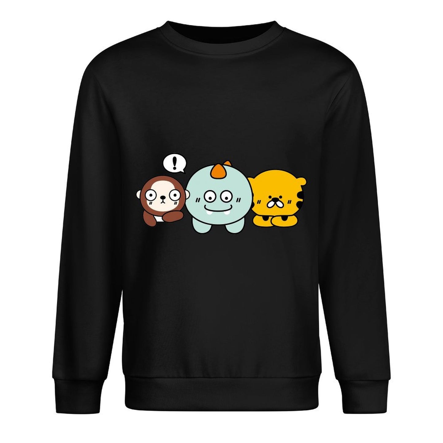 Front Patterned Long Sleeve TopPremium Finish Classic