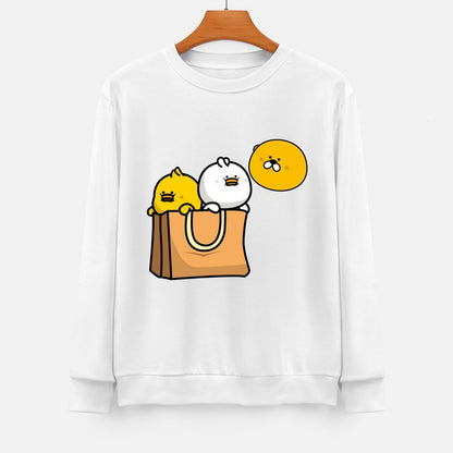 Front Patterned Long Sleeve TopEverydayWear EasyStyle