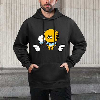 SoftTouch Crisp Print Front Graphic Hoodies