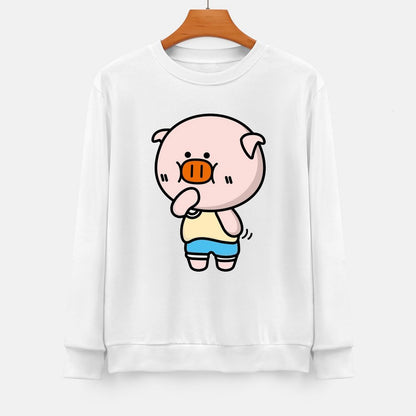 Front Patterned Long Sleeve TopNeat Regular