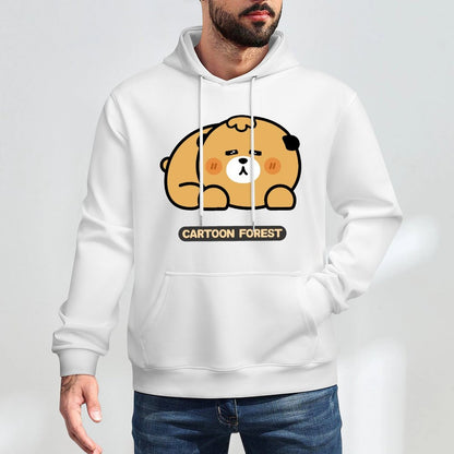 EasyWear Crew Neck Front Graphic Hoodies