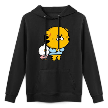 Crewneck Front Graphic Hoodies