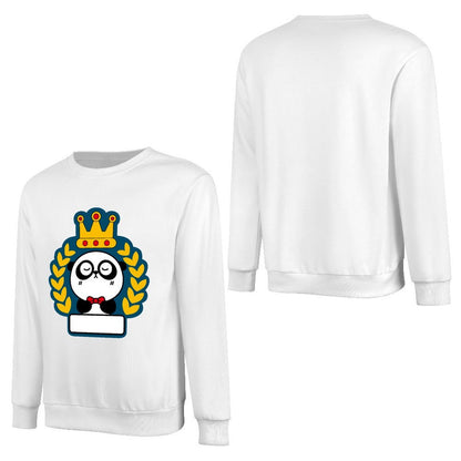 Front Patterned Long Sleeve TopEasy-Care Moisture-Wicking