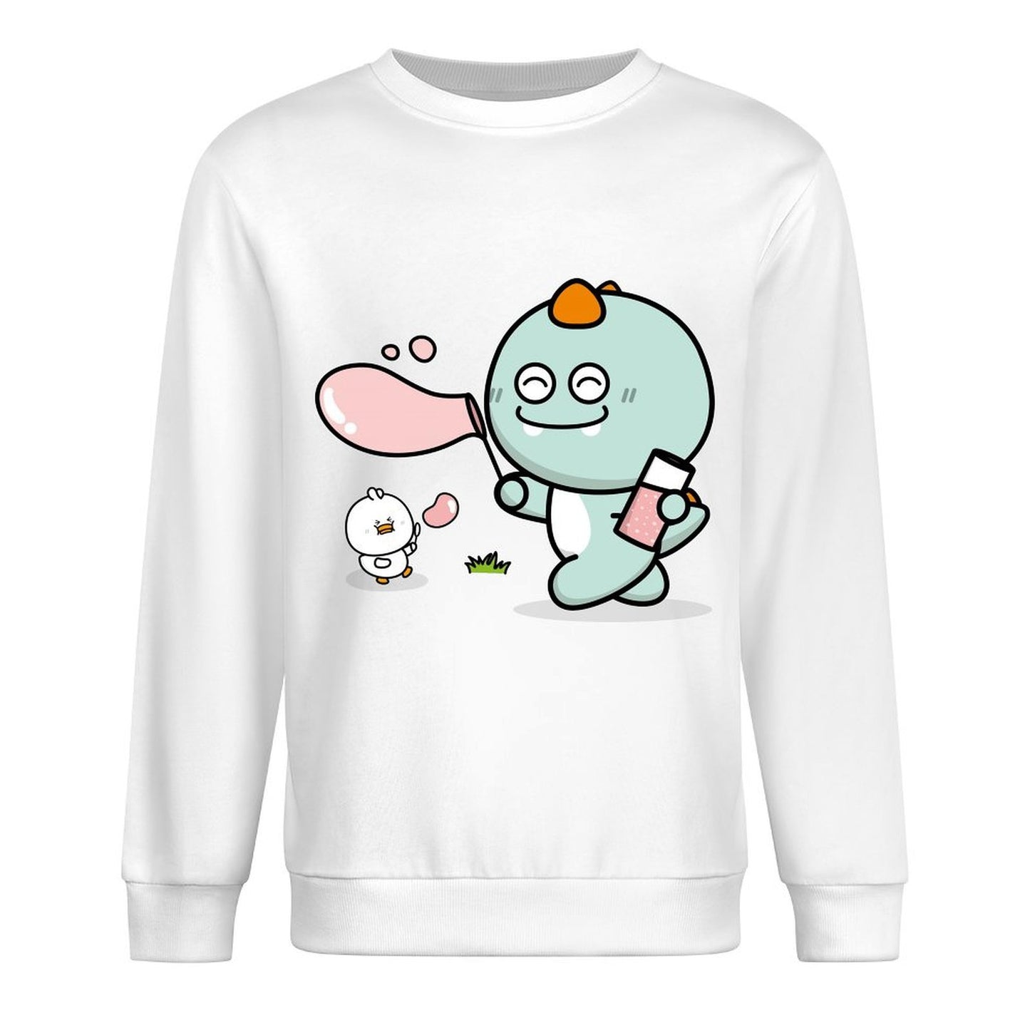 Front Patterned Long Sleeve TopLightweight Minimalist