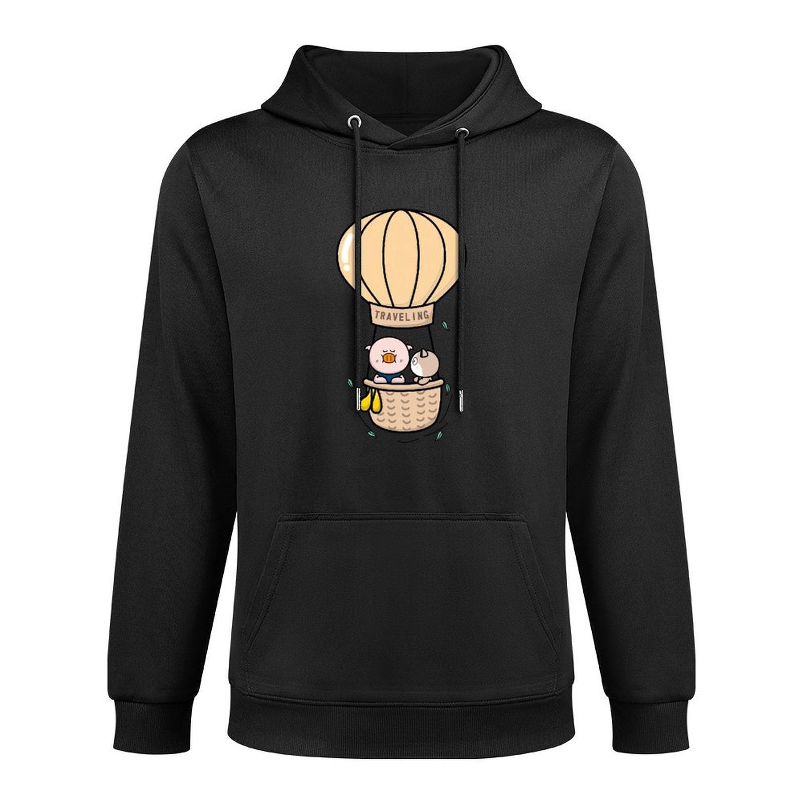 Midweight TrueStyle Front Graphic Hoodies