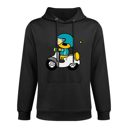 Midweight Relaxed Front Graphic Hoodies