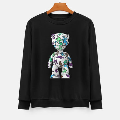 IPIB 250g Crew Neck Long Sleeve Sweatshirt Front GraphicCrew Neck Long Sleeve Sweatshirt6000070-6