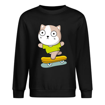 Front Patterned Long Sleeve TopStreetFit ComfortFit