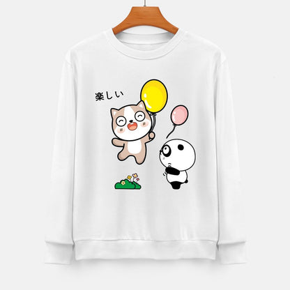 Front Patterned Long Sleeve TopChill Natural