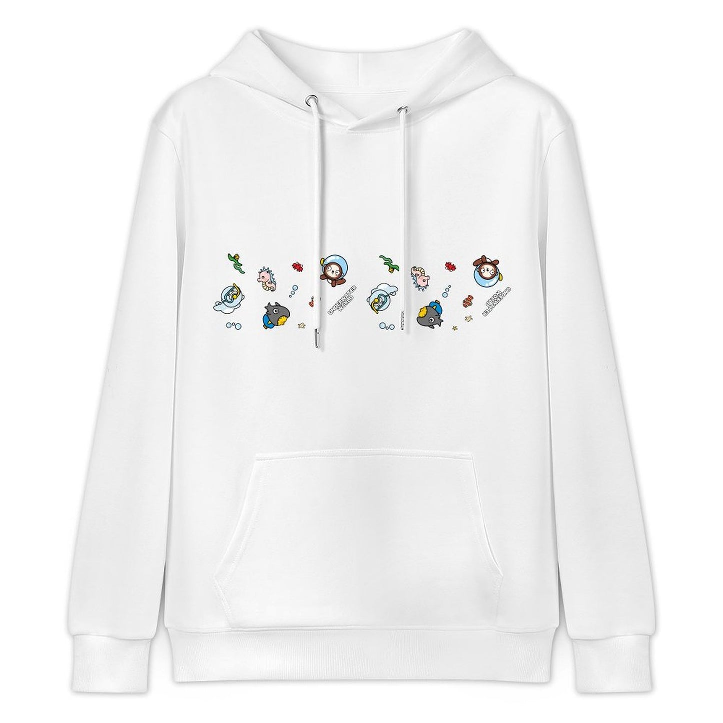 Fresh Chill Front Graphic Hoodies
